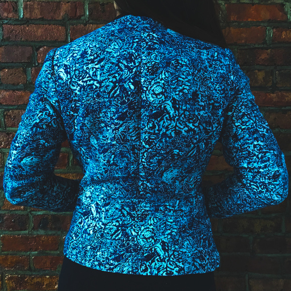 VIntage Print Jacket - Picture 3 of 3